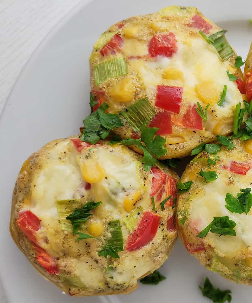 egg muffins with sausage