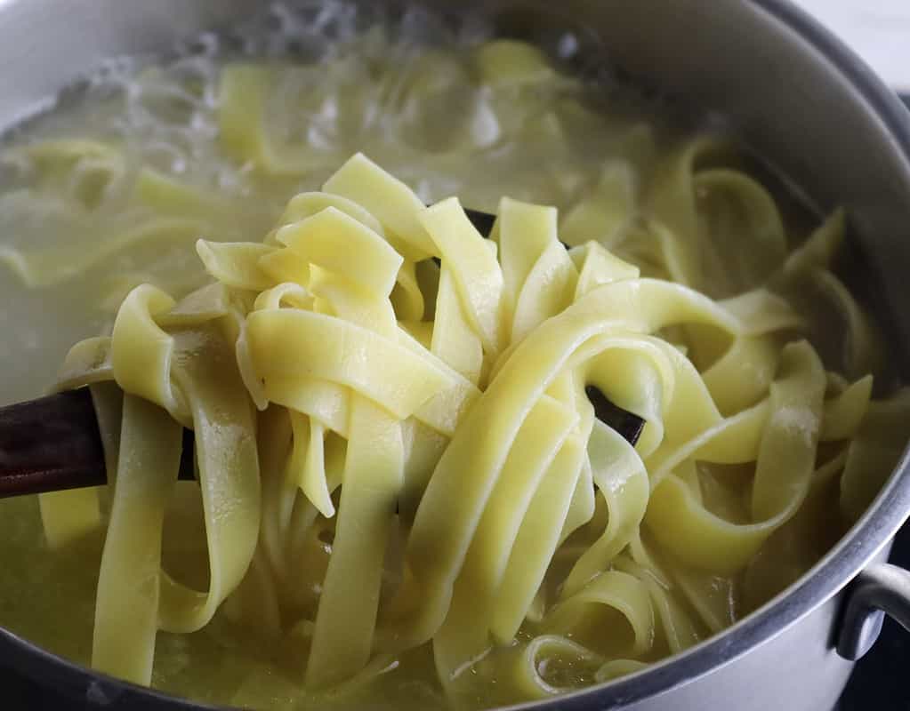 tagliatelle all dente