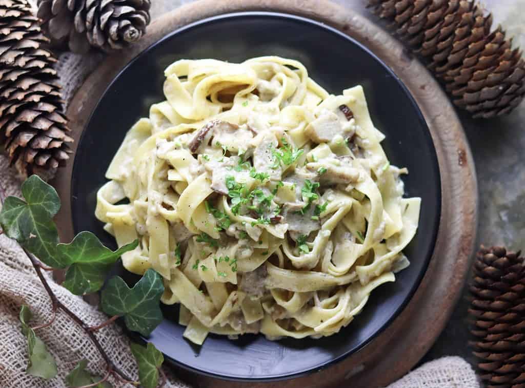 tagliatelle ai funghi porcini