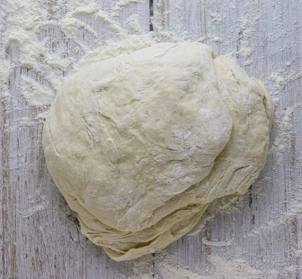 black pepper focaccia dough ball