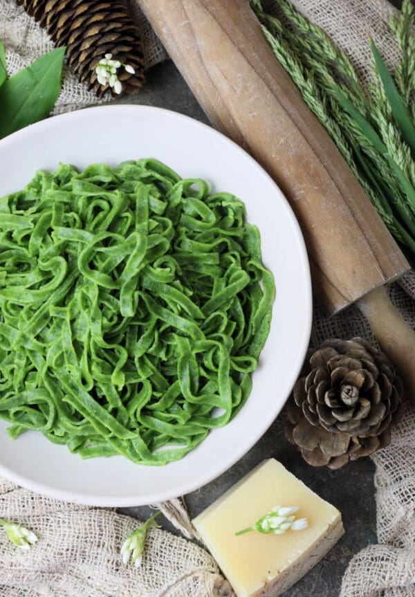 green pasta recipe