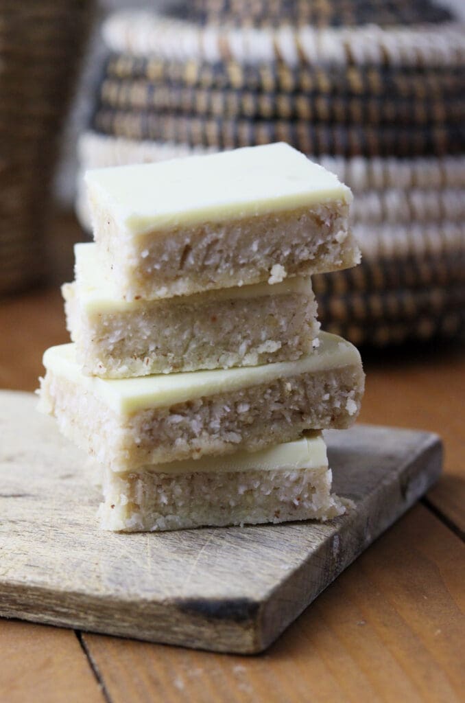 image of stacked baobab bars 