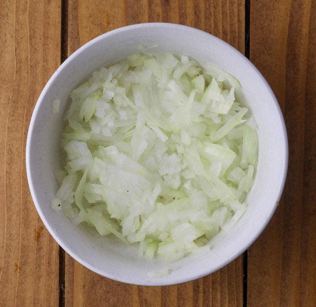 image showing sliced onions in a bowl