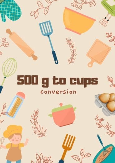 500 grams to cups conversion