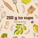 250 grams to cups image