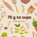 70 grams to cups image